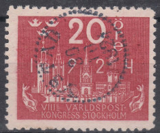Sweden 1924 King Gustaw Mi#147 Used - Used Stamps