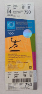 Athens 2004 Olympic Games -  Handball Unused Ticket, Code: 750 / Faliro Sports Pavilion - Uniformes Recordatorios & Misc