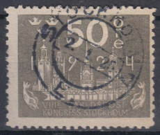 Sweden 1924 King Gustaw Mi#153 Used - Oblitérés