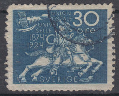 Sweden 1924 UPU Mi#164 Used - Gebruikt