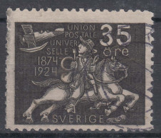 Sweden 1924 UPU Mi#165 Used - Gebruikt