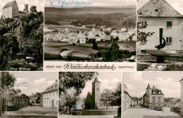 73952618 Windischeschenbach Panorama Burg Neuhaus Brunnen Motive Ortszentrum Kir - Windischeschenbach