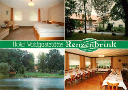 73912726 Bramsche Lingen Hotel Waldgaststaette Renzenbrink Zimmer Gastraum Schwa - Lingen