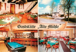 73912695 Lippramsdorf Gaststaette Alte Muehle Gastraeume Bar Billardraum - Haltern