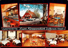 73912601 Zwillbrock Gaststaette Zum Kloppendiek Gastraeume Bar - Vreden