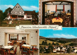 73912559 Niederhelden Pension Wintersohle Teipel Gastraeume Panorama - Attendorn