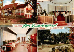 73912513 Brakel Westfalen Kurhotel Am Kaiserbrunnen Gastraeume Park - Brakel