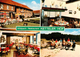 73912504 Lavesum Wildpark Restaurant Ketteler Hof Gastraeume Ponyreiten - Haltern