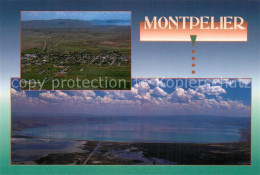 73745515 Montpelier_Idaho Fliegeraufnahme Montpelier And Bear Lake - Altri & Non Classificati