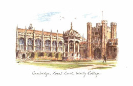 72785705 Cambridge Cambridgeshire Great Court Trinity College Kuenstlerkarte Cam - Andere & Zonder Classificatie