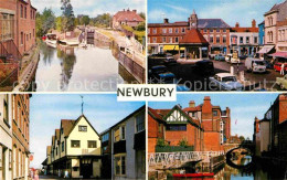 72769313 Newbury Berkshire Fluss Kennet Jacobean Museum Hauptstrasse Bruecke New - Andere & Zonder Classificatie