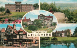 72762701 Cheshire Lyme Park Little Moreton Hall Alderley Edge Gawsworth Old Hall - Andere & Zonder Classificatie