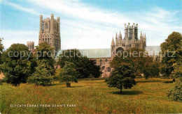 72757258 Ely East Cambridgeshire Ely Cathedral From Dean's Park  - Autres & Non Classés