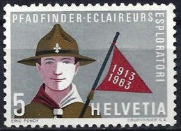 Switzerland 1963 - Mi 768 - YT 705 ( Scouting ) MNH** - Gebraucht