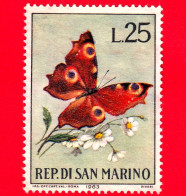 Nuovo - SAN MARINO - 1963 - Farfalle - Inachis - 25 - Neufs