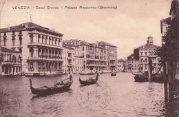 ITALIE - Venezia - Canal Grande - Palazzo Rezzonico (Browning) - Carte Postale Ancienne - Venezia (Venice)