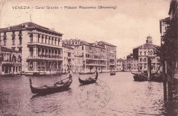 ITALIE - Venezia - Canal Grande - Palazzo Rezzonico (Browning) - Carte Postale Ancienne - Venezia