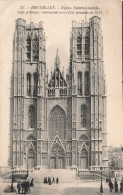 BELGIQUE - Bruxelles - Eglise Saint Gudule - Style Gothique Commencée Vers 1220 Terminée En - Carte Postale Ancienne - Monumenten, Gebouwen