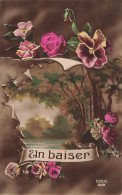 FLEUR, PLANTE, ARBRES - Un Baisier - Rose - Marécages - Carte Postale Ancienne - Flowers