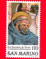 Nuovo - MNH - SAN MARINO - 1980 - 15º Centenario Della Nascita Di San Benedetto Da Norcia - Ritratto - 170 - Unused Stamps