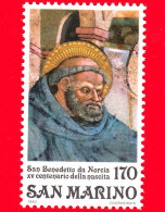 Nuovo - MNH - SAN MARINO - 1980 - 15º Centenario Della Nascita Di San Benedetto Da Norcia - Ritratto - 170 - Neufs