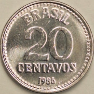 Brazil - 20 Centavos 1986, KM# 603 (#3261) - Brésil