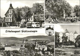 41535138 Schleusingen Markt Brunnen Schloss Bertholdsburg Schleusingen - Schleusingen