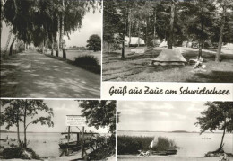 41534846 Zaue Schwielochsee Panorama Zeltplatz Strassenpartie Schwielochsee - Goyatz