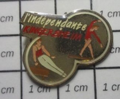 2922 Pin's Pins / Beau Et Rare / SPORTS / GYMNASTIQUE CLUB L'INDEPENDANTE KINGERSHEIM - Gimnasia