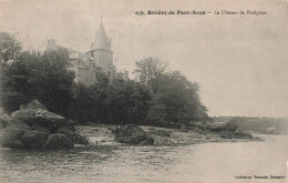 FRANCE - Rivière De Pont Aven - Le Château De Poulguen - Oblitération Ambulante - Carte Postale Ancienne - Pont Aven