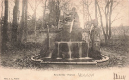 FRANCE - Vernon - Parc De Bizy - Neptune - Dos Non Divisé - Carte Postale Ancienne - Vernon