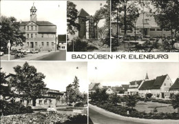 41534344 Bad Dueben Markt Rathaus Burg Dueben Kulturhaus Eisenmoorbad Platz Der  - Bad Düben