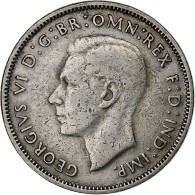 Australie, George VI, Florin, 1942, Melbourne, Argent, TTB, KM:40 - Florin