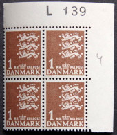 Denmark 1668    MiNr.289y    MNH (**)   (lot Ks 1620)     Catalogue Value:  AFA 12€ - Nuevos