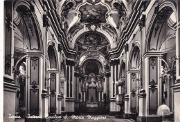 Cartolina Ispica ( Ragusa ) Interno Basilica S. Maria Maggiore - Ragusa
