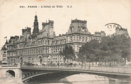 FRANCE - Paris - L'Hôtel De Ville - MJ - Carte Postale Ancienne - Other Monuments