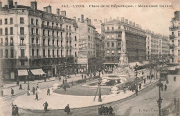 FRANCE -  Lyon - Place De La République - Monument Carnot - Animé - Carte Postale Ancienne - Lyon 2