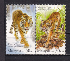 MALAYSIA-2010-50TH ANNIVERSARY OF THE TIGER-MNH. - Malaysia (1964-...)