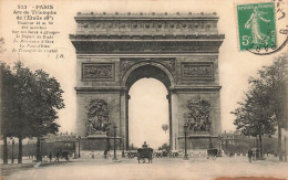 FRANCE - Paris - Arc De Triomphe De L'Etoile - Hauteur 49m 50281 Marches - Carte Postale Ancienne - Arc De Triomphe
