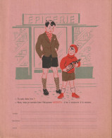 PROTEGE CAHIER ANCIEN EPICERIE  RHUM NEGRITA      VOIR VERSO - Book Covers