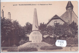 VILLERS-FRANQUEUX- LE MONUMENT AUX MORTS - Sonstige & Ohne Zuordnung