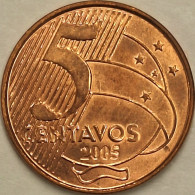 Brazil - 5 Centavos 2005, KM# 648 (#3265) - Brasilien