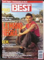 Journal Revue BEST N° 306 Magazine Franck Zappa   Police Par Sting  La Mano Negra  R.E.M.  Peter Buck  Ramones  Soul* - Musica