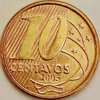 Brazil - 10 Centavos 2005, KM# 649.2 (#3267) - Brasil