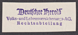Delcampe - Deutscher Herold - Exlibris Stempel Ex-libris Ex Libris Bookplate Stamp - Exlibris