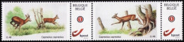 DUOSTAMP** / MY STAMP** -  Chevreuil / Reeën / Reh / Roe Deer / Capreolus Capreolus - BUZIN - Game