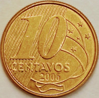 Brazil - 10 Centavos 2006, KM# 649.2 (#3268) - Brésil