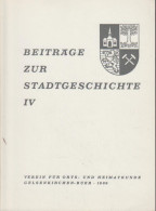 Beiträge Zur Stadtgeschichte Gelsenkirchen-Buer. Band IV. 1969. - Libri Vecchi E Da Collezione