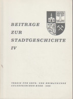 Beiträge Zur Stadtgeschichte Gelsenkirchen-Buer. Band IV. 1969. - Libros Antiguos Y De Colección