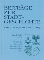 1000 Jahre Buer. 1003 - 2003. - Alte Bücher